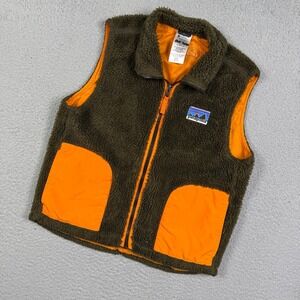 Kids Patagonia Retro-X deep pile fleece vest‎
